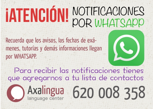 Notificaciones por Whatsapp