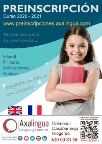 Preinscripción de tu hijo para el curso 2020-2021