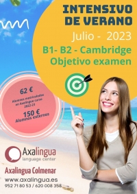 Cursos intensivos B1 - B2 Cambridge