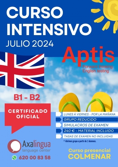 Curso intensivo de verano