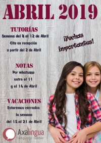 Fechas importantes del mes de Abril