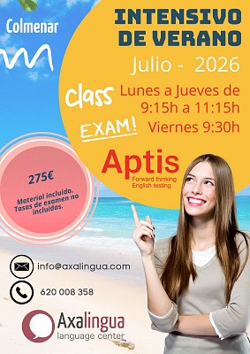 Curso intensivo Aptis Julio 2026